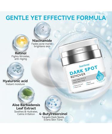 Dark Spot Remover for Face and Body Dark Spot Corrector Serum for All Skin Types Fades Age Spots Sun Spots Melasma Freckles Anti-Aging Fade Cream for Uneven Skin Tone 1.7 Fl Oz 1.7 Fl Oz (Pack of 1) - Buy Online on GoSupps.com