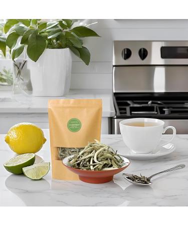 GOARTEA 100g (3.5 Oz) Premium Silver Needle Th Blanc Chinese Silver Needle White Tea Bai Hao Yin Zhen Baihaoyinzhen Th Blanc Loose Tea - Buy Online on GoSupps.com