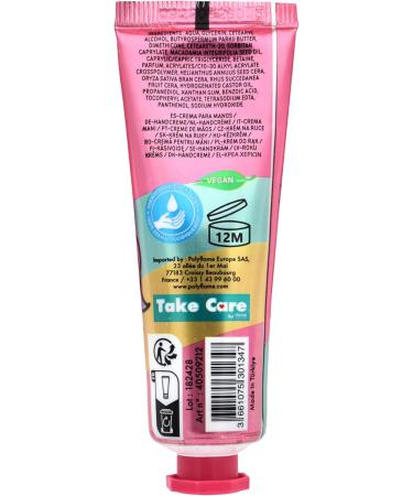 Unicorn Strawberry Hand Cream - for children and adults - fast absorbing moisturising hand care nourishing hand cream lasting moisture. - Buy Online on GoSupps.com