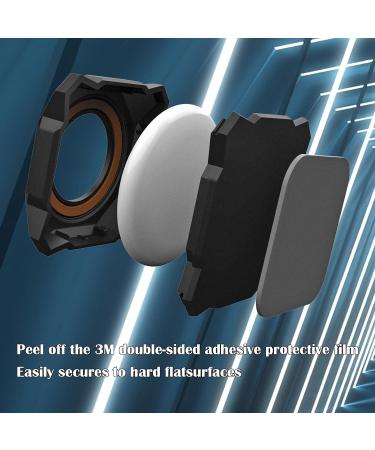 Waterproof Stick-on Mount for Apple AirTag - 4Pack Black | Hidden Protective GPS Tracker Accessory for Bike, Car, Luggage | 3M Sticker Cover - Buy Online on GoSupps.com