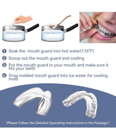 Filterops 8PCS Kids Moldable Night Guards for Teeth Grinding and Bruxism - Small Size for Athletic Activities and Teeth Whitening - Buy Online on GoSupps.com