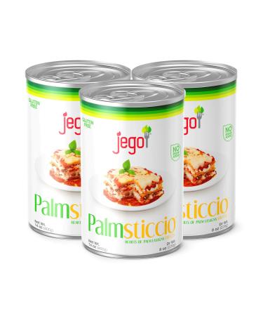 Lasagna Noodles Gluten Free (Pack of 3) | Keto, Low Carb, Healthy Heart of Palm Pasta, 3g of Carbs, Ready to Eat | No Sugar Added by Palmsticcio 14 Ounce (Pack of 3)