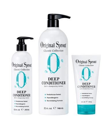 Original Sprout Deep Conditioner 32 oz - Organic Vegan Hair Treatment - 2 Pack - Buy Online on GoSupps.com