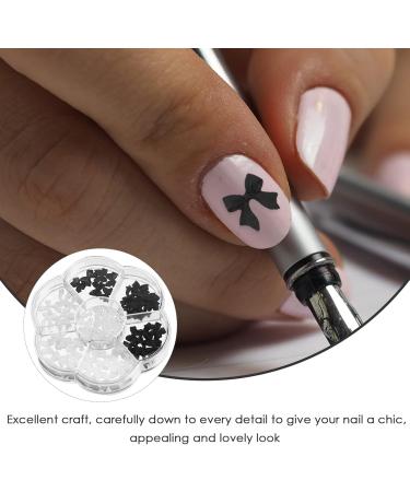 Beavorty 1 Box Nail Art Accessories nail art charms flat back pearl charms sequin patches nail art pearls u as acrilicas nail charms nail art decor nail beads Assorted bow tie gem decorate - Buy Online on GoSupps.com