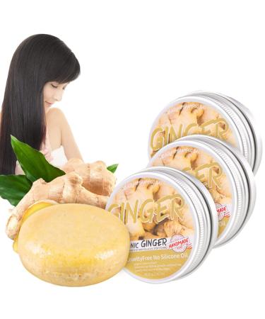 Zoreni Ginger Hair Regrowth Shampoo Bar Anti Hair Loss Ginger Shampoo Soap Natural Organic Ginger Shampoo Bar Promotes Hair Growth Anti-dandruff and Anti-itching Ginger Bar Soap 2 Fl Oz (Pack of 5) - Buy Online on GoSupps.com