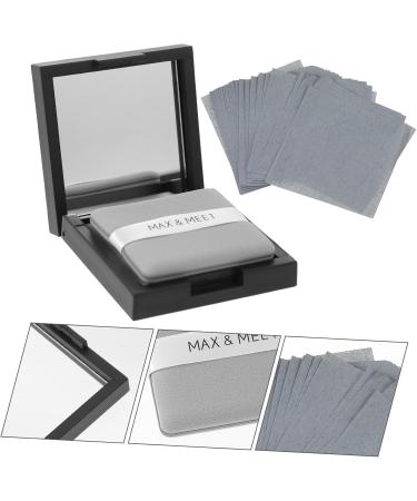 DOITOOL 1 Set Sheets Powder Puff Mirrors Facial Oil Absorbing Paper Oil Blotting Paper Facial Oil Cleaning Paper Blotting Paper for Oily Skin Oil-Absorbing Paper Facial Tissue Face - Buy Online on GoSupps.com