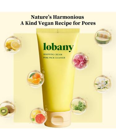 lobany Papaya Enzyme Gentle Daily Cleanser Sulfate-Free Face Wash with Tocopherol for Blackhead Removal pH 5.5 Weak Acidic Antioxidant Vitamins A B C Korean Skincare (150ml/5.07 fl.oz.) - Buy Online on GoSupps.com