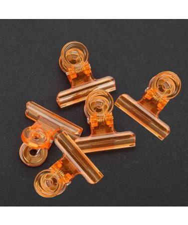 5Pcs Curve Nail Extension Clips - Nail Shaping Tools in 4 Colors (Orange) | Perfect for Gel Nail Forms - Shop Now! - Buy Online on GoSupps.com