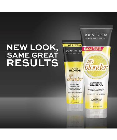 Sheer Blonde Go Blonder Lightening Shampoo 8.3 oz | Brighten & Lighten Hair - Buy Online on GoSupps.com