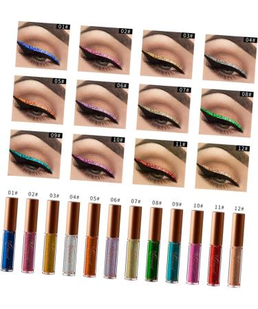 FRCOLOR Waterproof Eyeliner Glow Liquid Eyeliner Metallic Eyeliner Set Liquid Pen Miss Water Proof 1 count (Pack of 1) 03 - Buy Online on GoSupps.com