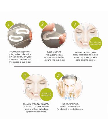 FERIHA Dissolving 2000 Microneedles Eye Patches - Vitamin C, Hyaluronic Acid & Peptides - Advanced BioActive Technology - Anti-Wrinkles, Puffy Eyes, Dark Circles - Instant Results (2 x Pairs) - Buy Online on GoSupps.com