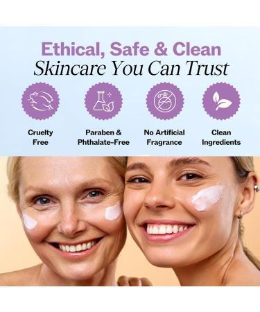 LilyAna Naturals Eye Cream for Dark Circles and Puffiness Under Eye Cream for Wrinkles and Bags Anti Aging - helps Improve Dryness for Sensitive Skin - 1.7 oz - Made in USA - Buy Online on GoSupps.com