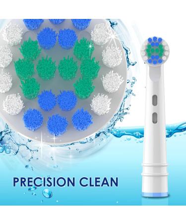 16 Packs Replacement Toothbrush Heads Compatible with Oral-B Electric Toothbrush Heads Refills Fits most Oral-B 7000/ Pro 1000/9600/500/3000/8000-Precision Clean - Buy Online on GoSupps.com