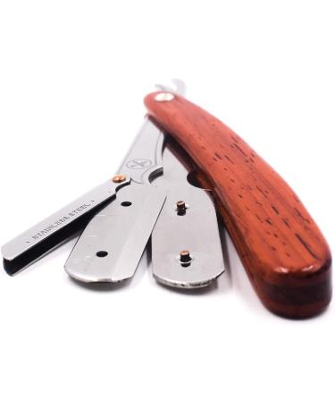 Parker Straight Razor SRRW - Premium 100g Barber Razor for Precision Shaving | International Shipping Available - Buy Online on GoSupps.com