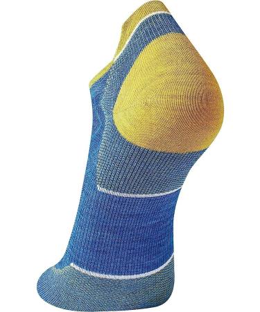 Smartwool Men Run Zero Cushion Low Ankle Large Neptune Blue - Comfort and Performance for Active Men - Buy Online on GoSupps.com