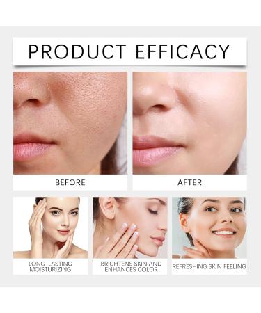 Gentle Moisturizing Facial Serum - Locks Moisture Tightens & Brightens Skin Daily Skincare Non-Thick/Non-Sticky(1PCS) - Buy Online on GoSupps.com