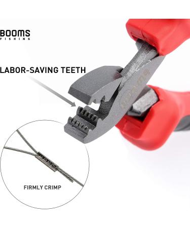 Booms Fishing CP2 Crimping Tool for Single-Barrel Sleeves with 300pcs Red Sleeves - Buy Online on GoSupps.com