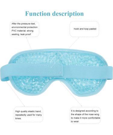 FOMIYES 1pc Cold Compress Hot Compress Eye Mask Cooling Eye Mask Ice Eye Mask Eye Mask Heated Gel Eye Mask Practical Patch Cooling and Heat Eye Mask to Sleep Blindfold Goggles Travel Blue 20X10X1CM - Buy Online on GoSupps.com