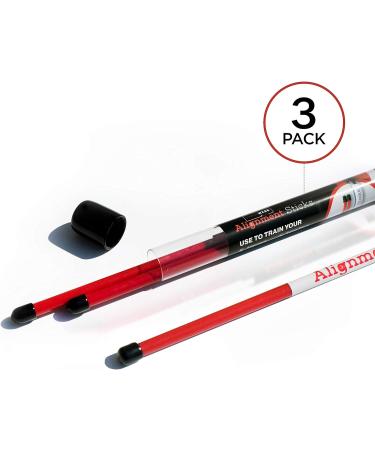 Shaun Webb PGA Golf Alignment Sticks (Pack of 3) - Improve Your Swing and Accuracy with Confidence | Golf Training Sticks for Men - Buy Online on GoSupps.com