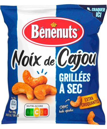  Benenuts Benennuts Dry Roasted Cashews 165 g - Buy Online on GoSupps.com