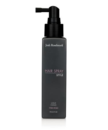 Josh Rosebrook Hair Spray Firm hold Hair Spray to control any hair style while encouraging strong hair growth. - 120mL - 4oz