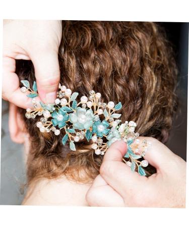 MERRYHAPY Hair Plug Bridal Hair Comb Combs for Women Bride Headpieces for Wedding Rhinestone Hair Clip Bride Hair Accessory Hair Comb for Women Hair Accessories Flower Hair Accessories - Buy Online on GoSupps.com