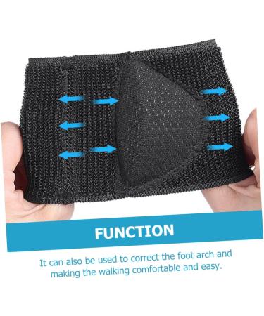 FOMIYES Half Pad Foot Support - Anti-Slip Arch Cushion Inserts for Feet Care | Arch Support Mat 12.3x8x0.6cm - Buy Online on GoSupps.com