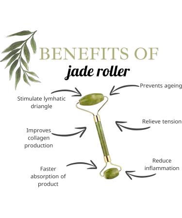 Gua Sha & Jade Roller Set | Facial Tools for Anti-Aging & Skin Care | Perfect Self Care Gift for Men & Women - Buy Online on GoSupps.com
