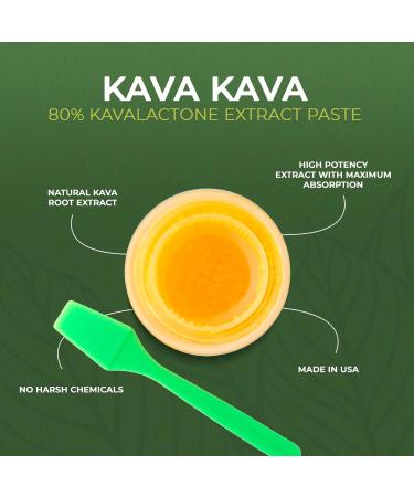 Amazing Botanicals Kava Kava 80% Kavalactone Extract Paste, High Potency Extract, New and Improved Formula (1OZ / 28 Grams) - Buy Online on GoSupps.com