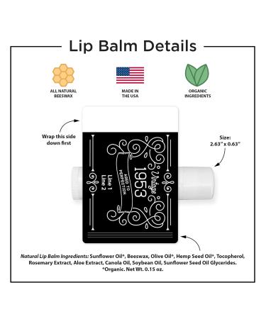 Lip Balm Birthday Party Favors Personalized Lip Balm Favors Party Favors for Guests (Set of 24) - Buy Online on GoSupps.com