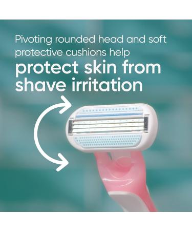 Gillette Venus Treasures Disposable Women's Razors - 6 Count - Buy Online on GoSupps.com