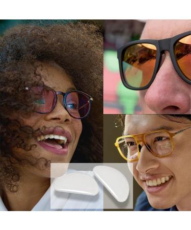 Jitnga 10 Pairs Non-Slip Nose Pads for Glasses | Self-Adhesive Silicone with Micro-Textured Fibers - International Shipping Available - Buy Online on GoSupps.com