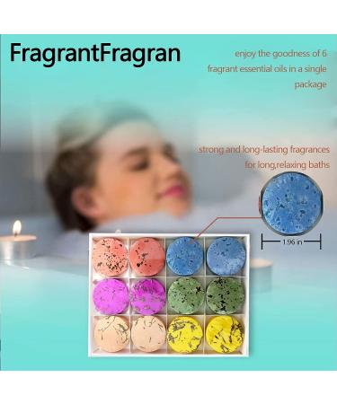 Pamper Mom with POUYRBA Aromatherapy Shower Steamers - 12pc Shower Bombs with Eucalyptus, Lavender, Lemon & Rose for Mother's Day & Birthday Gifts | Calm Shower Steamers for Sinus Relief - Buy Online on GoSupps.com