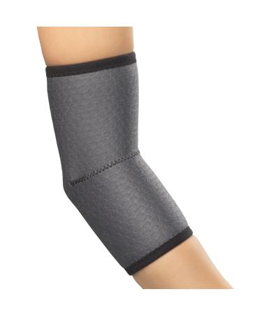 Champion Elbow Brace Lightweight Support Airmesh Fabric Grey Large