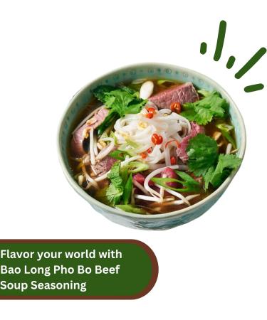 Bao Long Vietnamese Beef Pho Soup 75g (Pack of 12) Beef Pack of 12 - Buy Online on GoSupps.com