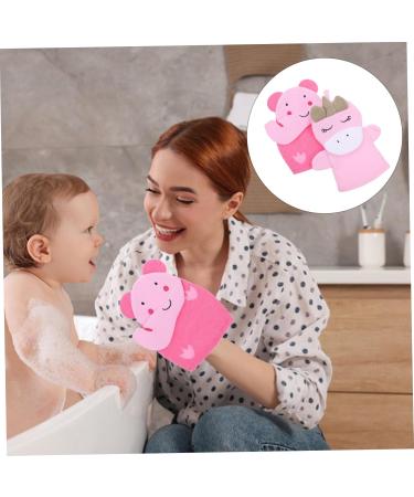 POPETPOP 2pi ces Mitaines de Douche Exfoliantes pour Corps Mitaines de Bain Gommage pour Gar on Fille Nettoient et Rafra chissent la Peau - Buy Online on GoSupps.com