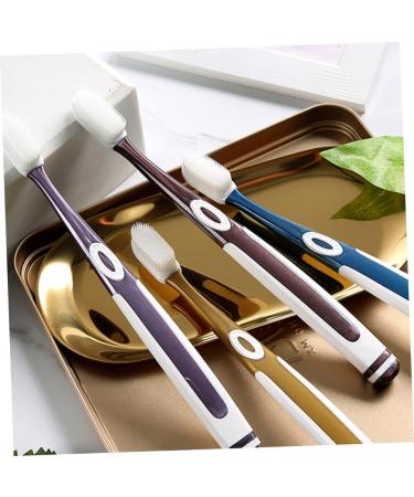 Shop Hapinary 8-Piece Nano Toothbrush Set | Ergonomic Medium Travel Toothbrushes for Adults - Compact & International Shipping Available - Buy Online on GoSupps.com