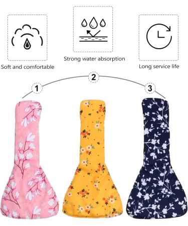 Heallily Women s Organic Cotton Menstrual Pads 3 Piece Washable Set with Breakable Towel & Storage Bag Eco-Friendly Protection for Women & Girls - Buy Online on GoSupps.com