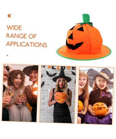 Yardenfun Halloween Caps Cosplay Prop cloth Pumpkin Prop Halloween Pumpkin Hat - Buy Online on GoSupps.com