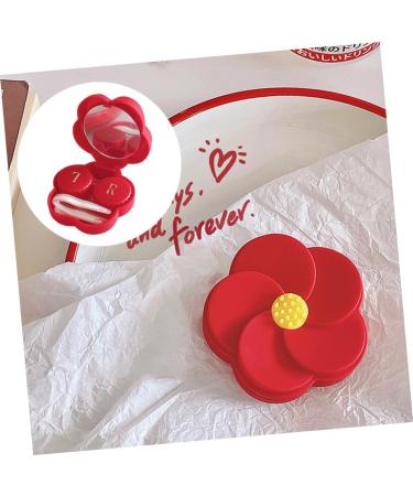 Shop Homsfou Colored Daily Contact Lens Case - Stylish & Portable Lens Container for Eye Care - Buy Online on GoSupps.com