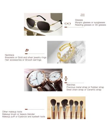 Buy Electric Makeup Brush Cleaner - USB Charging Automatic & High Frequency Vibration | Perfect for Dorms & Jewelry Care - Buy Online on GoSupps.com
