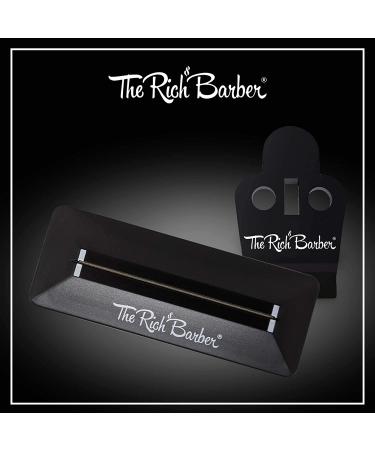 The Rich Barber 1 Minute Blade Modifier & 10 Second Blade Setter - Black Zero Gap Tool for Cleaner Fades & Sharper Lines - Compatible with Andis Outliners - Buy Online on GoSupps.com