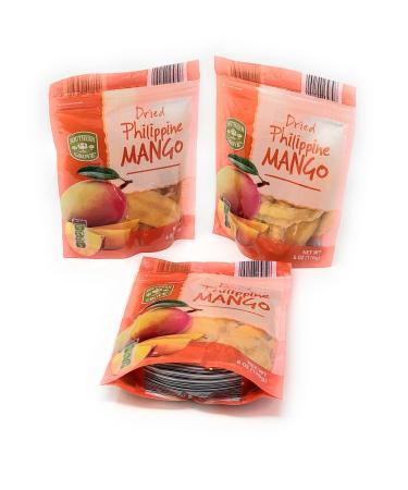 Southern Grove Mango Dried Philippine 3 Packs Each 6 OZ