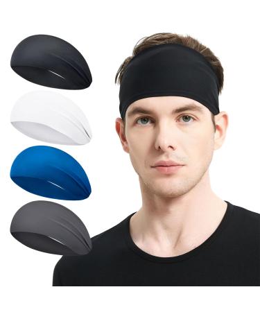 Sports-stirring band men 4 pieces of headband men sports headband sports headband men sports headband headband men sport headband running for jogging running hiking gray - Buy Online on GoSupps.com