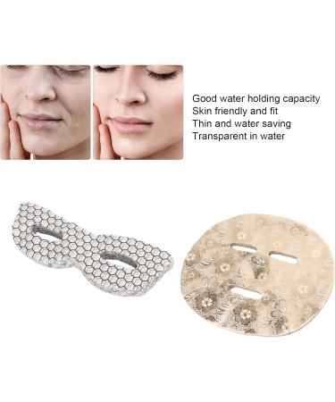 Qukaim Moisturizing Face Mask Paper Hydrating Face Eye Mask Paper Set DIY Moisturizing Gentle Hydrating Face Mask Sheet for Home Salon Disposable Skin Friendly - Buy Online on GoSupps.com