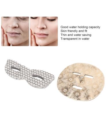 Moisturizing Disposable Face Mask Paper Set | Skin-Friendly Water-Saving Beauty Sheets for Eyes - Buy Online on GoSupps.com