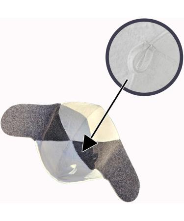 Buy Prinzeps Men's Embroidered Pilot Plane Sauna Hats | 100% Felt Sauna Caps & Unique Sauna Gifts - Buy Online on GoSupps.com