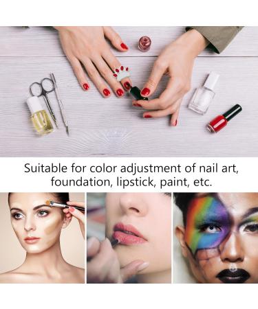 Angoily Lot de 2 Palettes Annulaire pour Manucure Plateau de M lange Rond et Pied pour Vernis Ongles Palette DIY pour Nail Art Accessoires Professionnels et Usage Maison - Buy Online on GoSupps.com