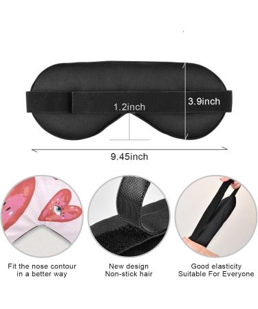 Adjustable Light Blocking Eye Mask for Deep Sleep | Breathable & Comfortable | Ideal for Travel, Yoga, Meditation | Men & Women - Buy Online on GoSupps.com