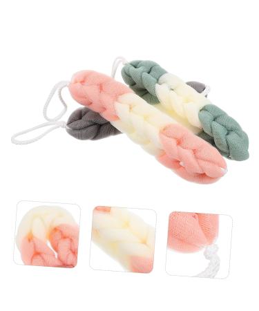 MERRYHAPY 3pcs Long Back Scrubber Shower Loofah - Soft Polyester Cotton Bath Sponge for Adults - Ultimate Shower Experience International Shipping Available - Buy Online on GoSupps.com